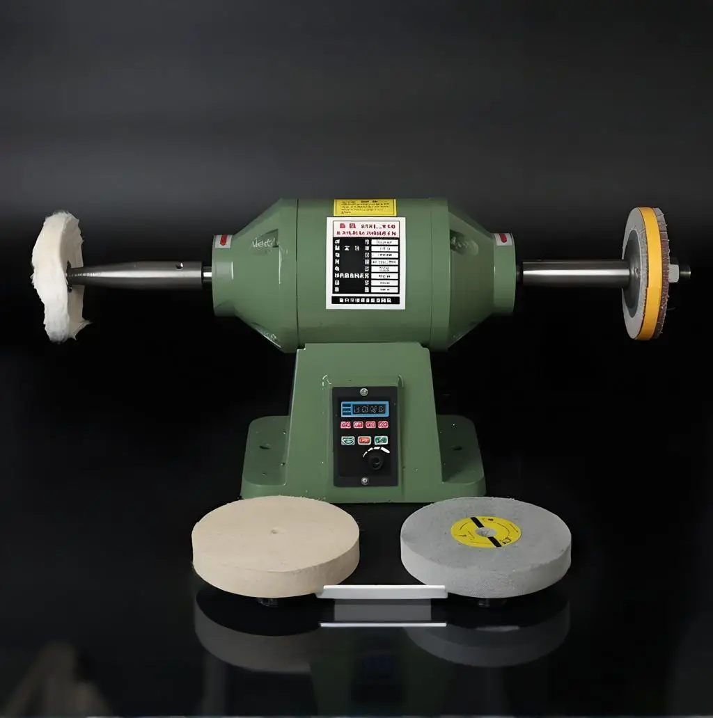 Industrial Grade Multifunctional Desktop Polishing Machine Electric Tool for Jade  Calligraphy Walnut Acrylic Metal & Cloth