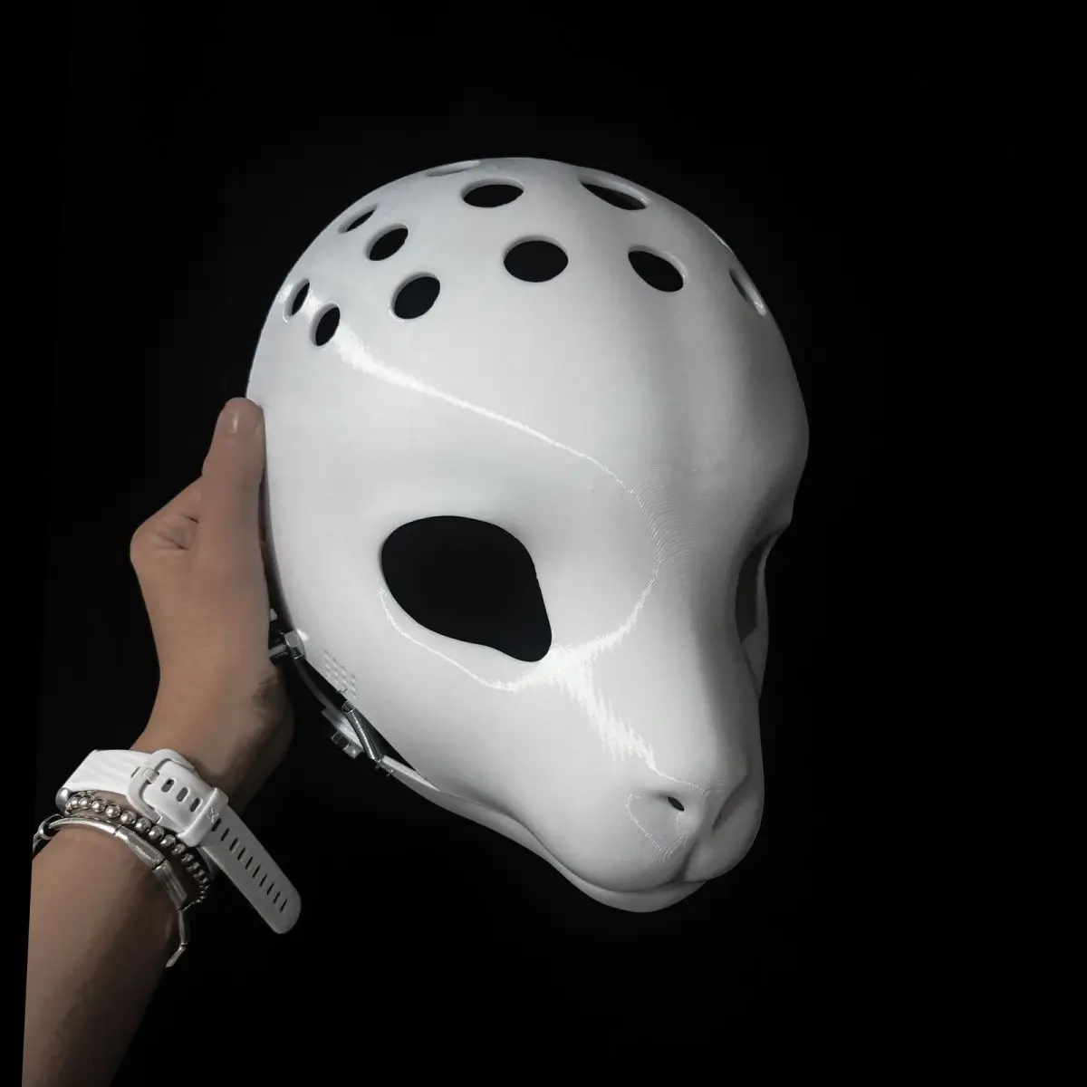 Base Mask Realistic Animal Skull Lamb Cos Animal Skull Lamb Cub DIY Anime Accessories