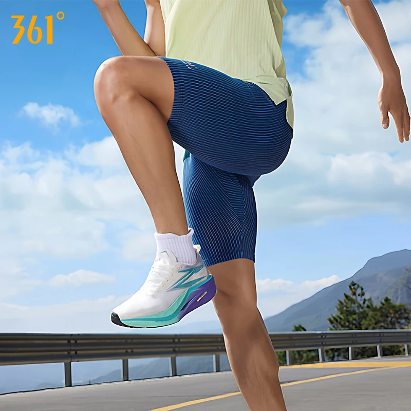361 Degrees Men's Sport Shorts Fast-Drying Breathable Elastic Waist Support Comfort Professional Running Male Shorts 652622701