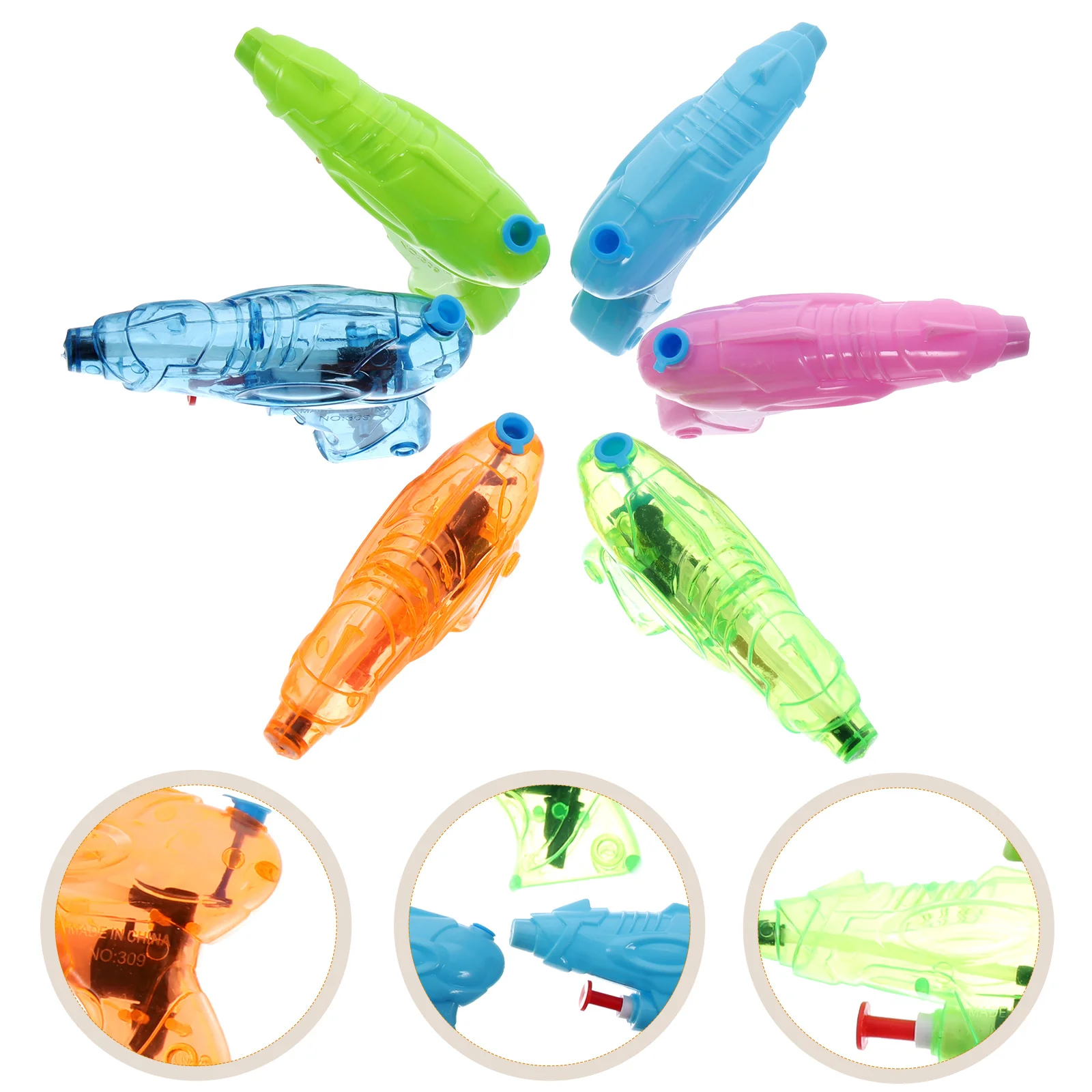 12pcs Water Toys Kids Water Shooter Toys Beach Water Toys (Random Color)