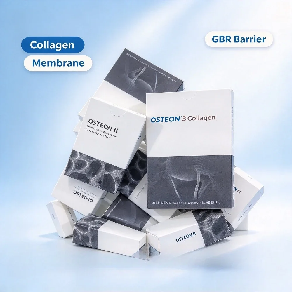 Absorbable Collagen Membrane Dental GBR Barrier Bone Graft Filling Material for Oral Clinic Lab Supply Use Regeneration Tool Kit