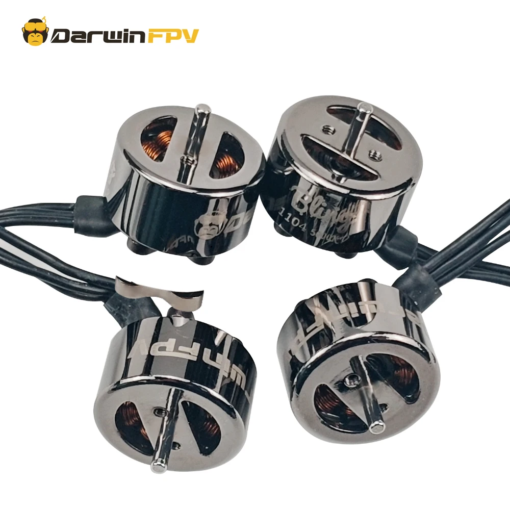 DarwinFPV Bling Series 1104 5000KV borstelloze motor voor FPV Drone - Hoge prestaties Racing Quadcopter-motor