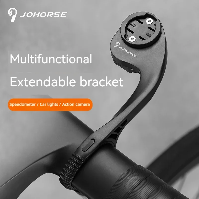 

Anerte Bike Computer Mount, Common Extended Out Front Bike Mount Adapter For Handlebar 25-35 Mm Bicycle Accessories