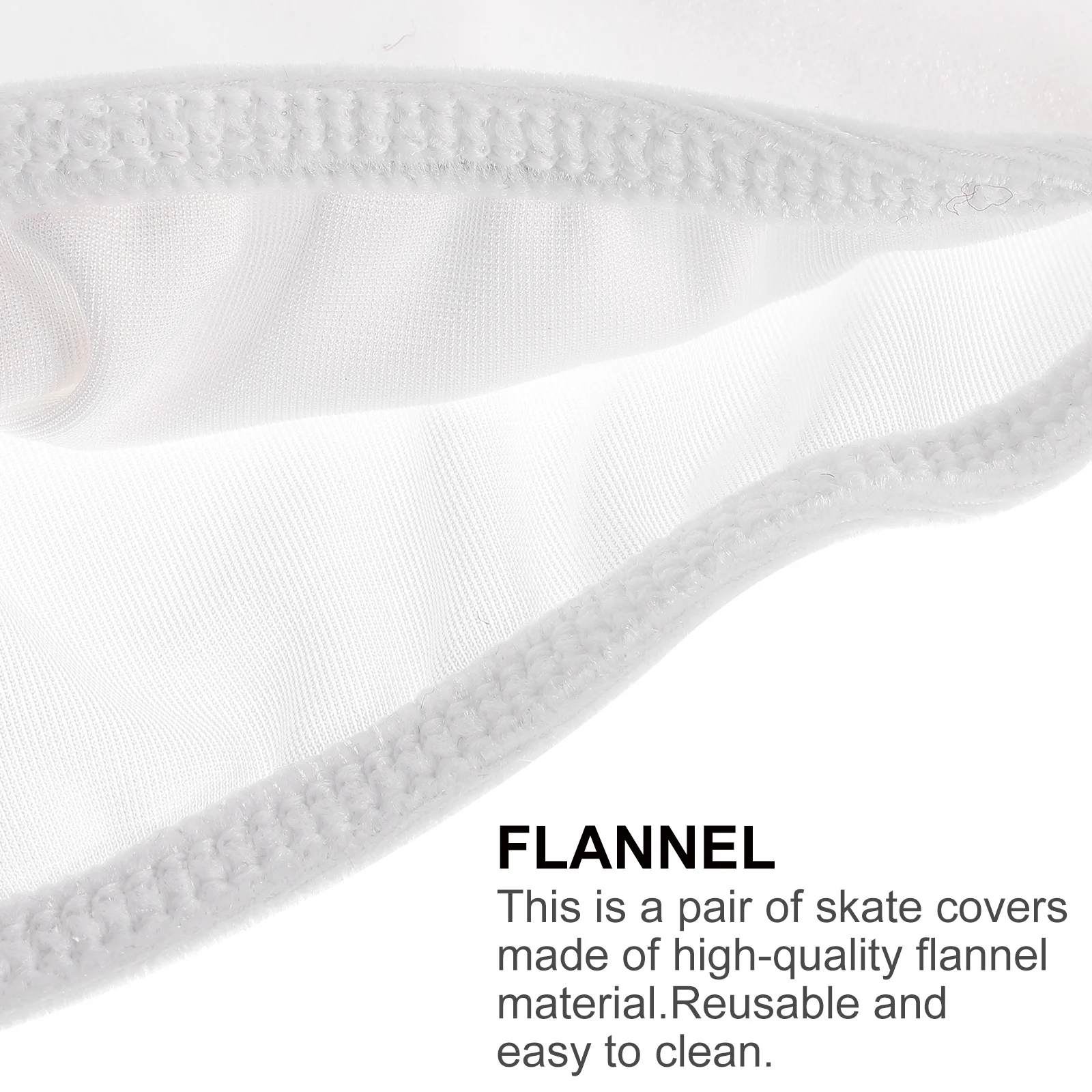 

1 Pair Shoe Covers Elastic Fit Hockey Figure Ice Skates Ice Skate Shoe Sleeve Durable Skating Accessory Boot Protectors