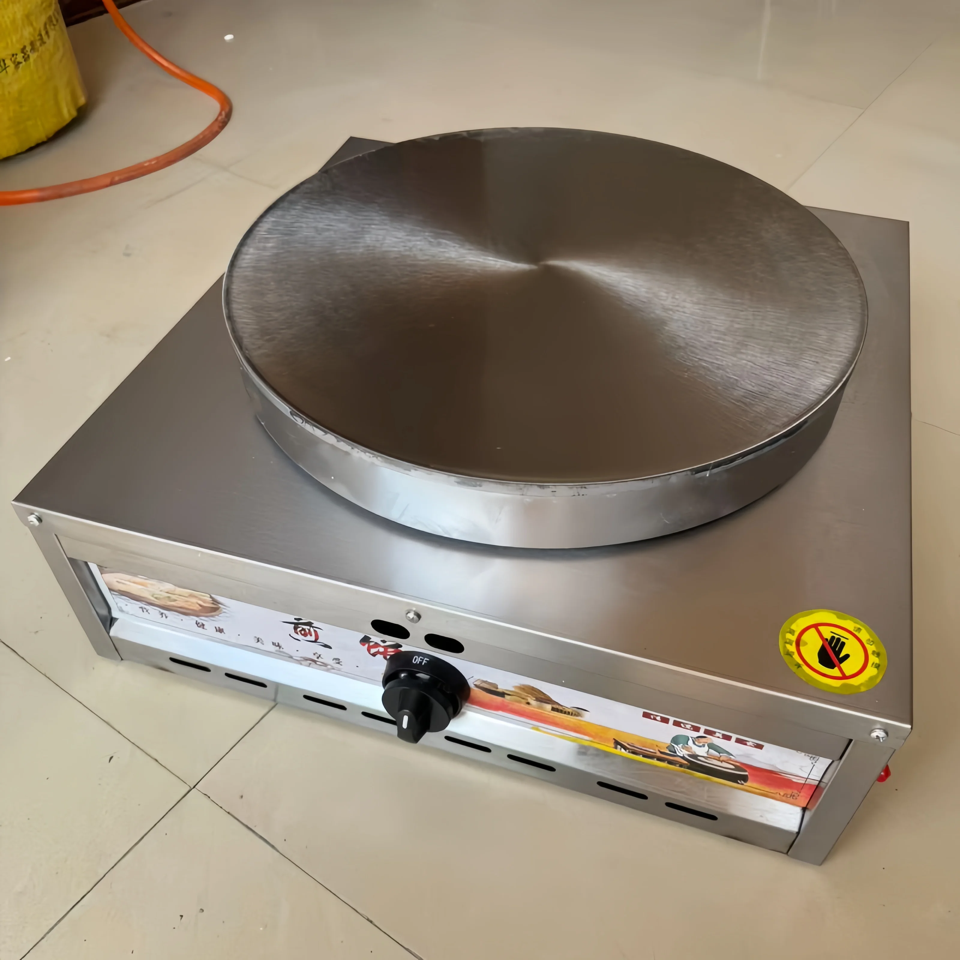 Manual Crepe Pancake Machine, Non Stick Frying Pan, Professional Pancake Manufacturer