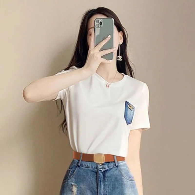 Female Jeans Skirts Flare Women\'s Denim Skirt Patchwork Cute Kawaii Cheap Y2k Vintage V Streetwear Luxury Elegant Premium A Line