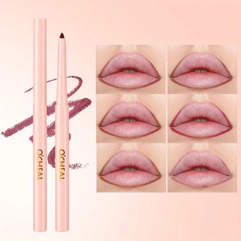 マットマットリップスティックリップライナーは防水性があり、カップに付着しにくく、唇の形を輪郭に沿って描きます。