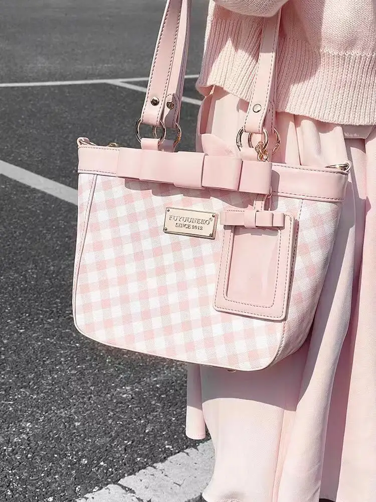 Bolso de hombro de nailon para mujer, bolsa de mano de estilo japonés coreano, Itabag para chicas de 18 a 25 años, tendencia 2024