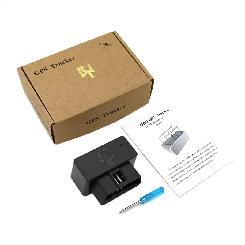 CY01-2G OBD GPS Tracker with Voice Listen Car Tracking Vehicle Anti-lost 2G GPS Locator Simple To Install Free Web APP