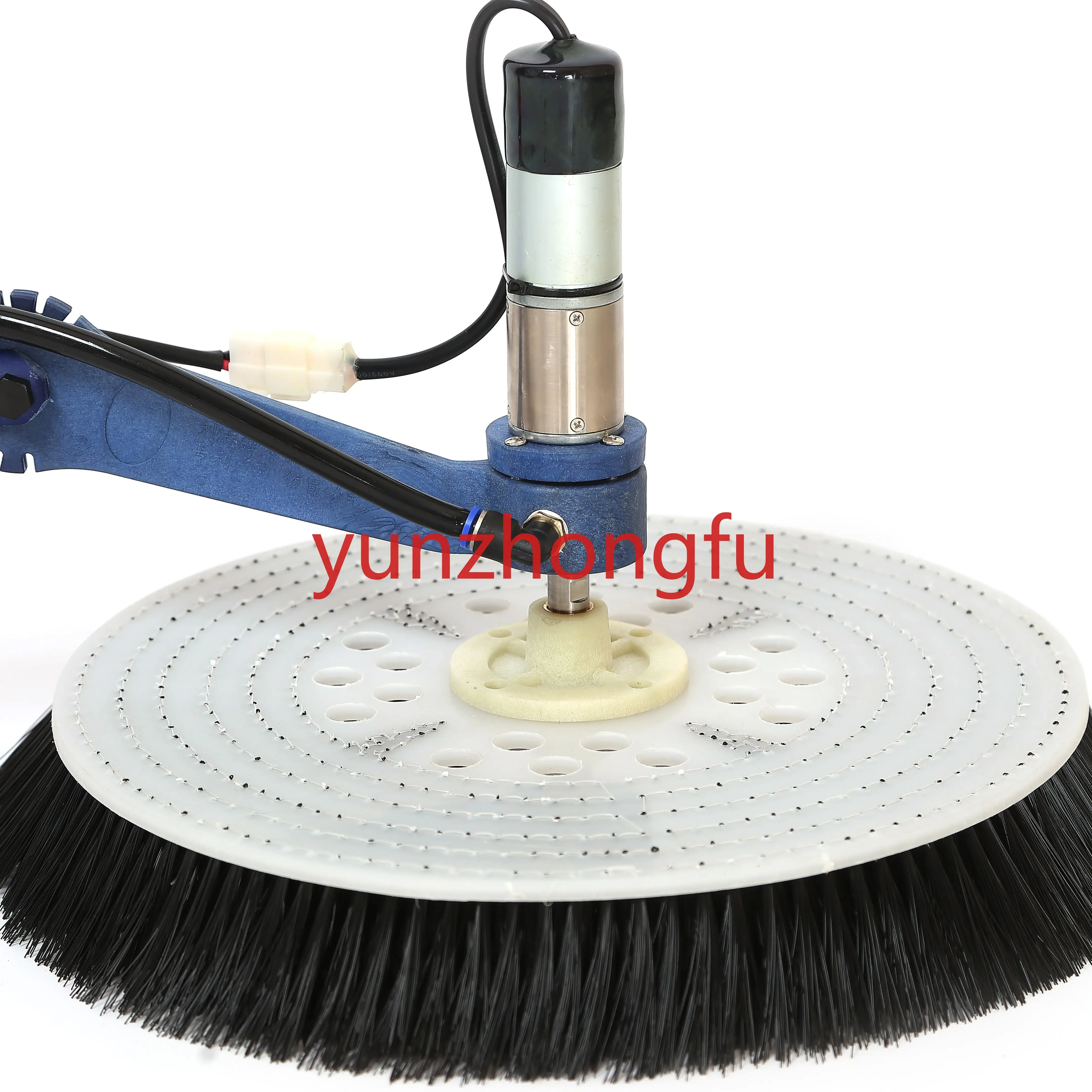 Solar Panel Cleaning Equipment Water Fed Pole Flow Through Brush with Telescopic Handle for Window