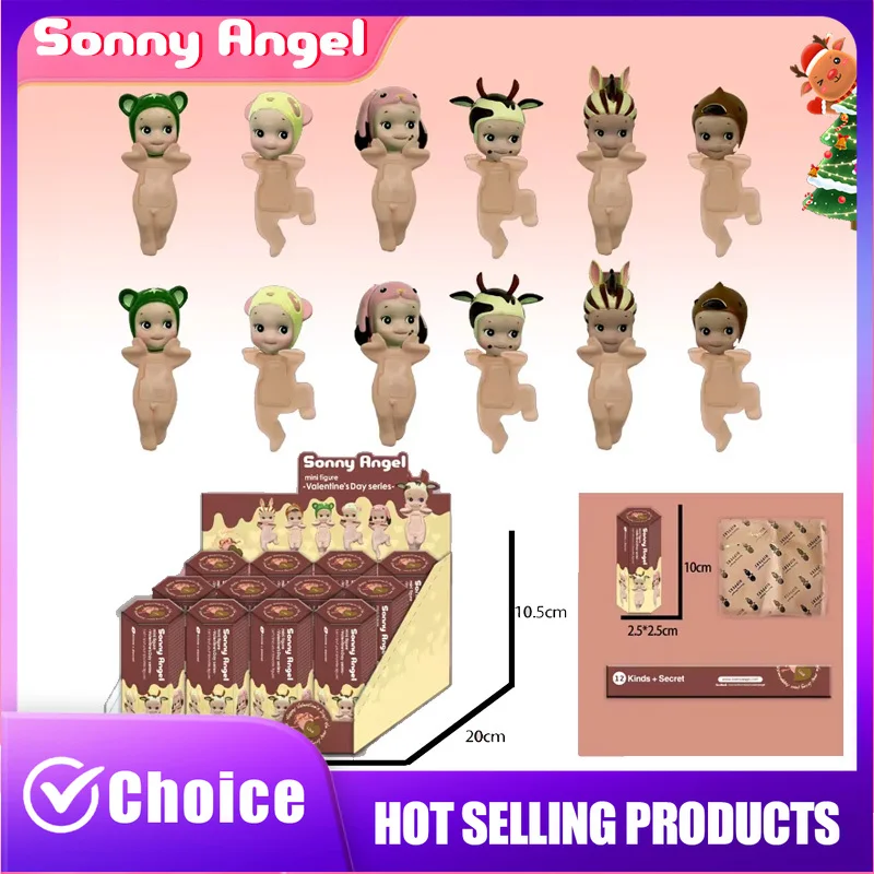 

Sonny Angel Blind Box Mini Figure Mystery Box Cute Dolls Car Decor Phone Charm Lucky Surprise Gift for Christmas Birthday Party