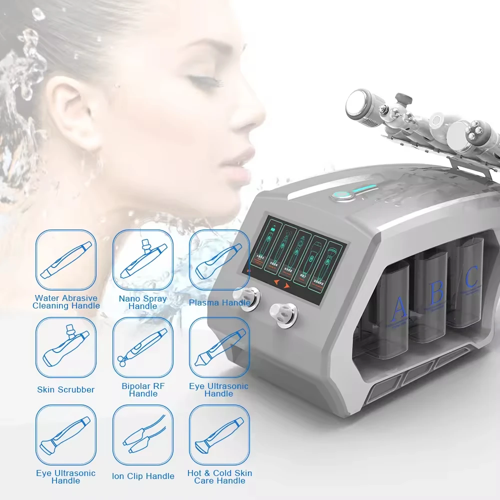 

New Trend 7 in 1 Hydra Water Oxygen Jet Peel Hydro-dermabrasion Facial Microdermabrasion Machine for Face Deep Cleaning