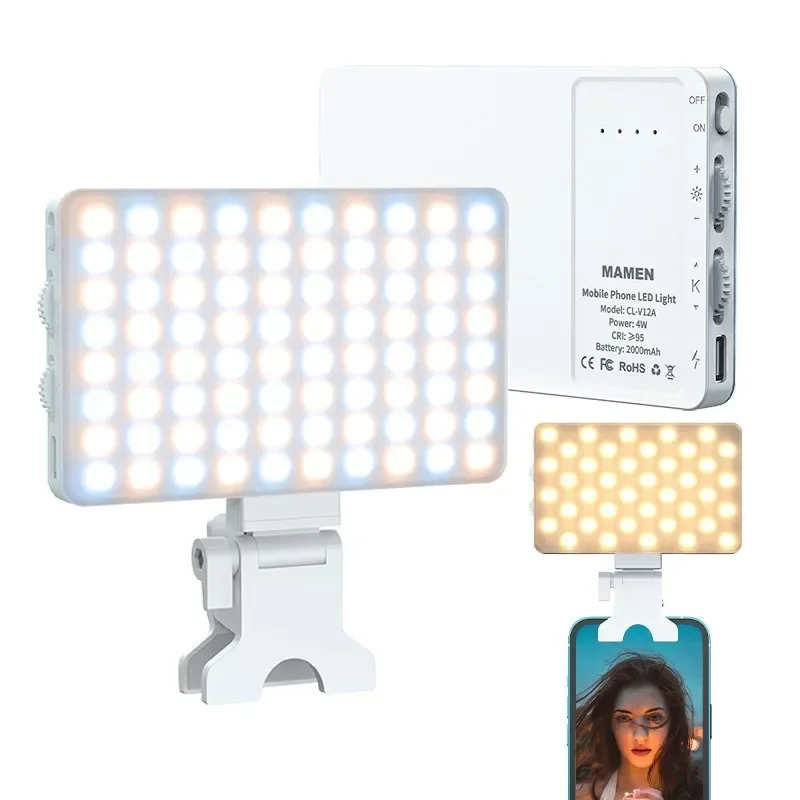 Cell phone Fill Light Dentistry Oral Filling Light Camera Pocket lamplight LED Video Conferencing Selfie Dental Lamp Equipment