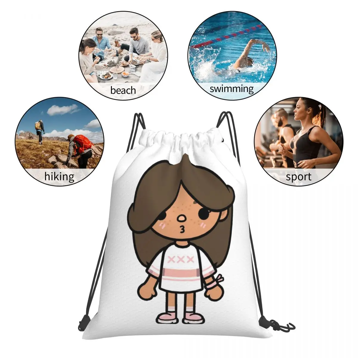 توكا لايف بوكس - حقائب ظهر لطيفة من توكا بوكا، حقائب برباط أنيقة، حقيبة تخزين، حقائب كتب للطلاب والرجال والنساء