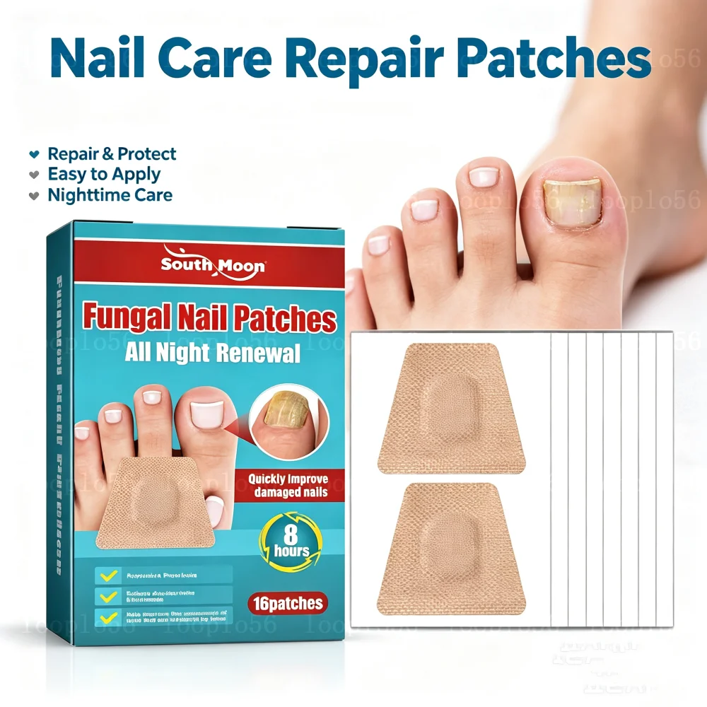 16Pcs/bag Nail Treatment Patch Anti Fungal Nail Correction Stickers Ingrown Toenail Care Paronychia Anti Infection Repair Patch