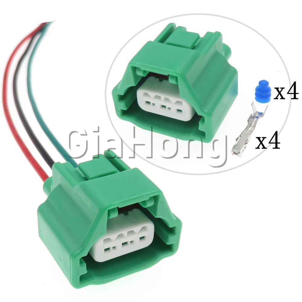 1 Set 3 Ways AC Assembly Car Wire Socket 7183-7976-60 Auto Camshaft Position Sensor Waterproof Connector Electrical Plugs