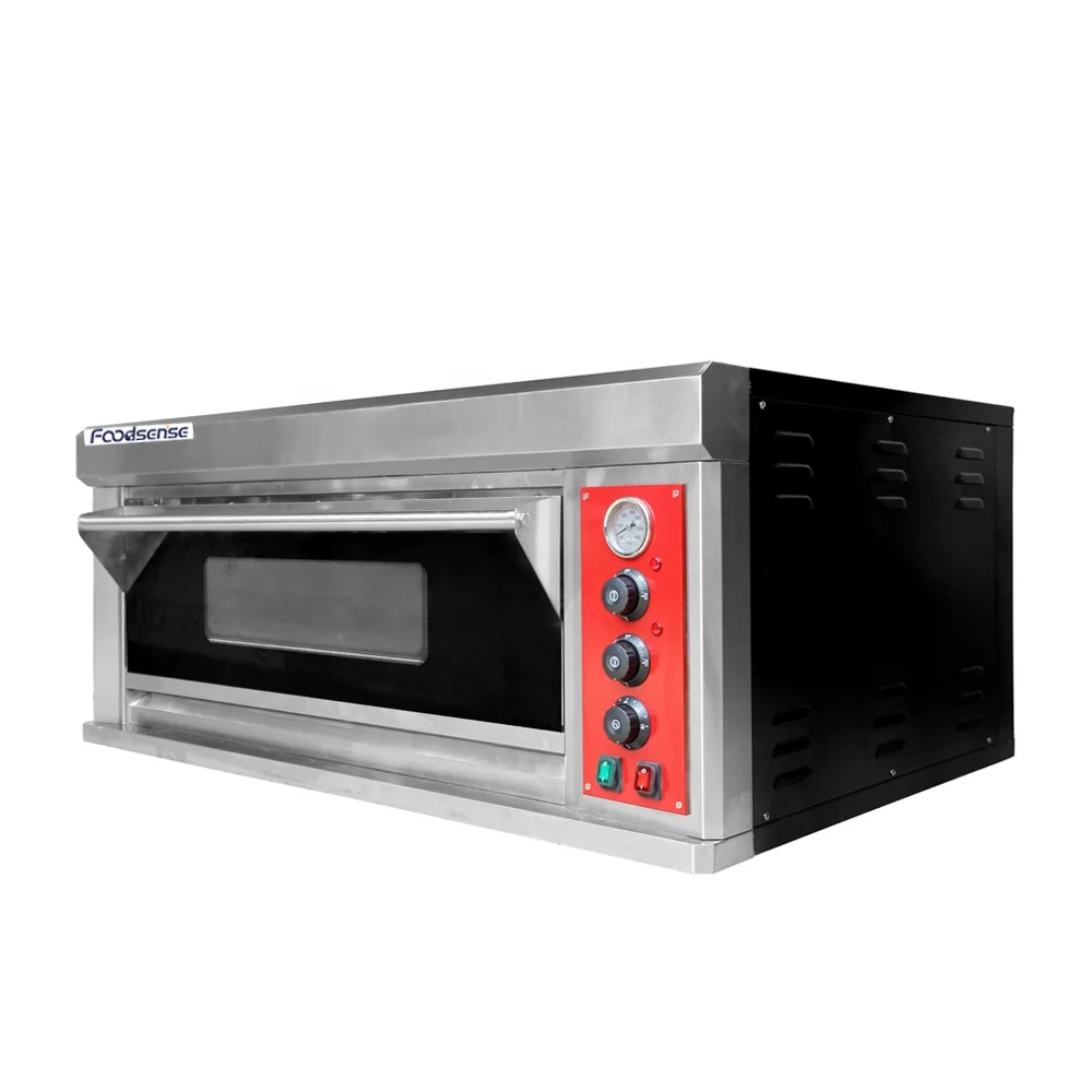 Single Deck 2 Plates Oven Baking Machine #2025 Commercial Electric Bread Oven,