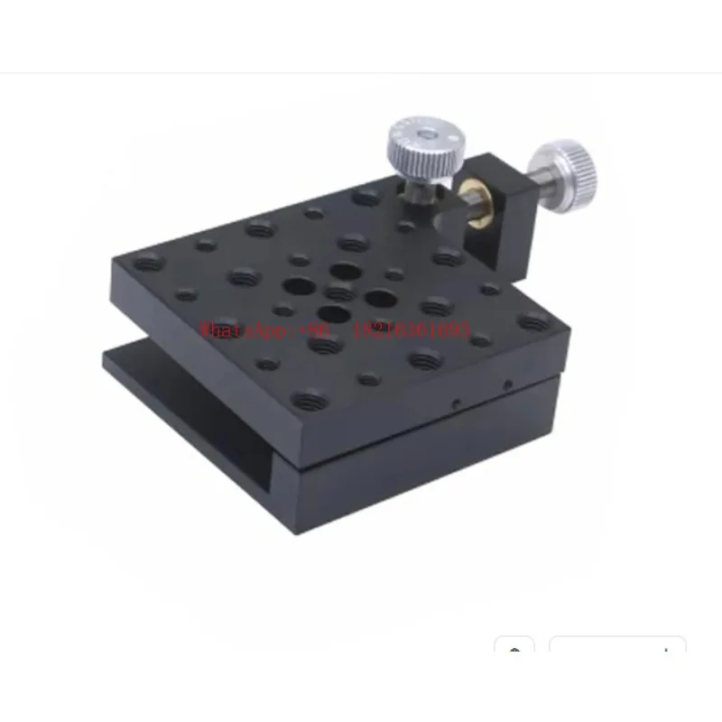 Limited Offer High Precision Manual Tilt Table MAFQ60B 60 × 60mm Optical Micron Pitch Yaw Adjustment Frame