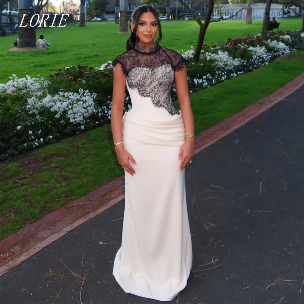 LORIE Luxury Mermaid Civil Wedding Dress Sweetheart Bridal Dresses Lace Self Cultivating Party Wedding Gown Customized 2026