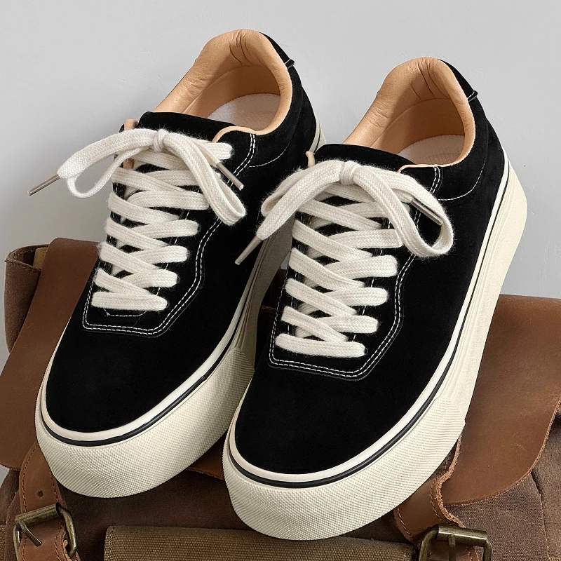 

Trendy Canvas Shoes Men's 2025 Breathable Versatile Thick Bottom Casual Slip-On Heightening Soft Bottom Trendy Brand Men
