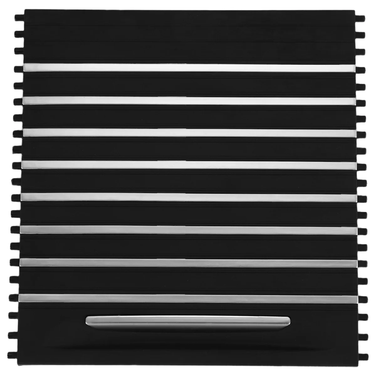 T61C_Center Console Cover Water Cup Holder Sliding Roller Blind Car