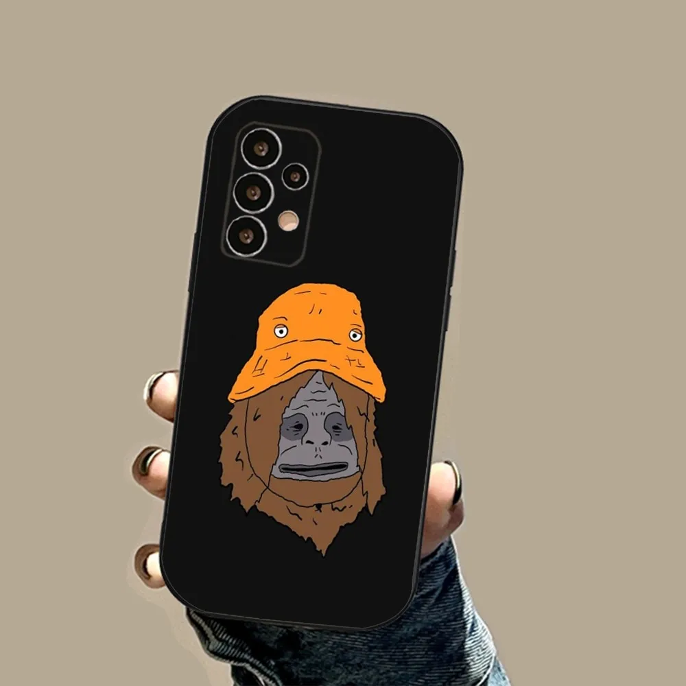 Sassy The Sasquatch Phone Case For Samsung S24,23,22,30,21,10,9,Ultra,Plus,Lite,FE,5G Black Soft Case