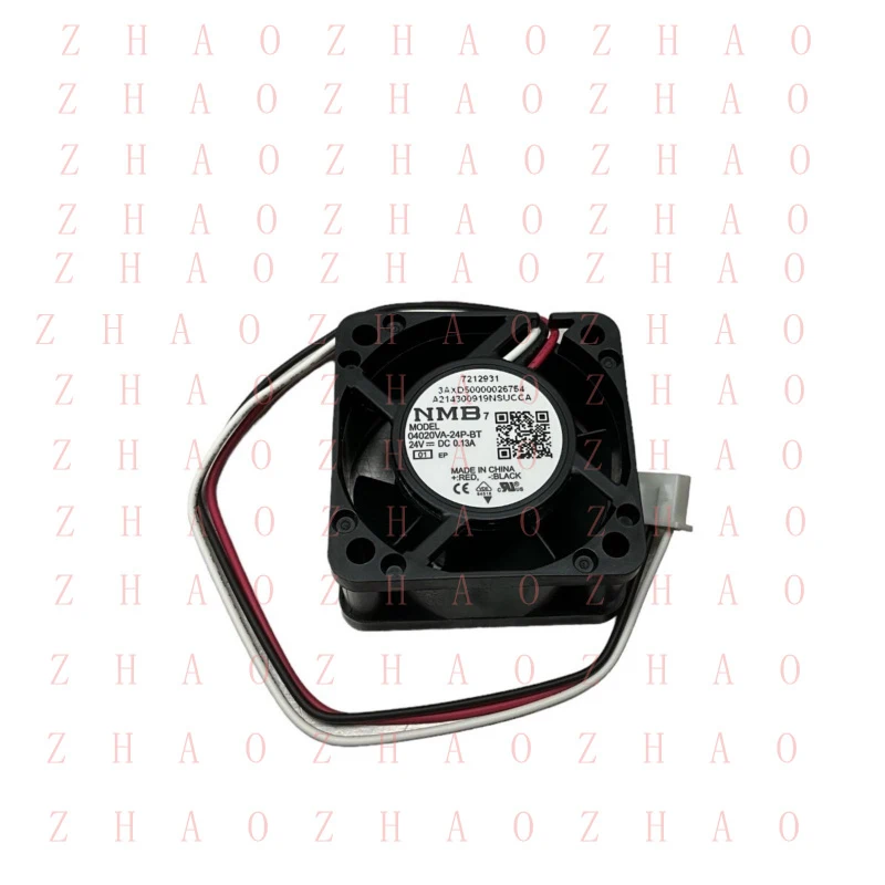 

L+ 5pcs for NMB 04020VA-24P-BT MODEL DC 24V 0.13A 4CM New cooling fan