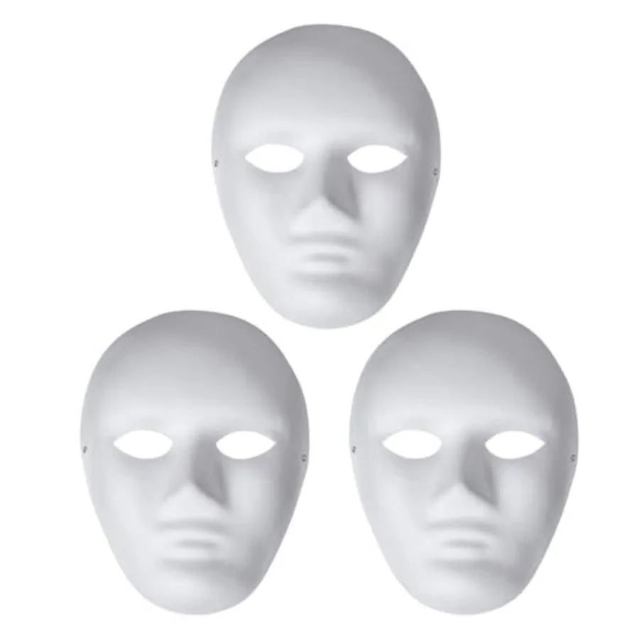 DIY Paper Mache Masks for Halloween and Parties