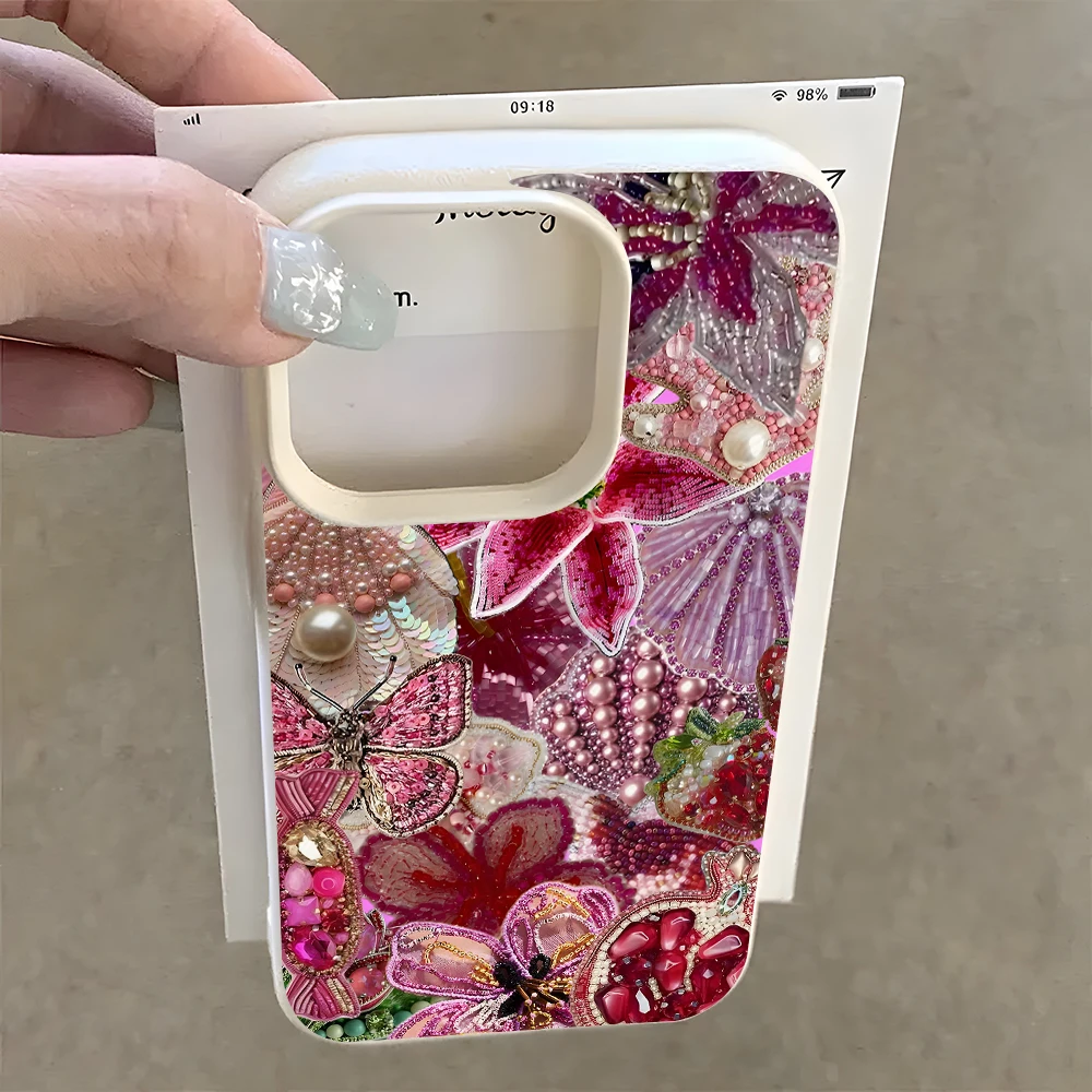 Винтажный розовый чехол для те – обзор и цена Vintage Floral Pattern Soft Case