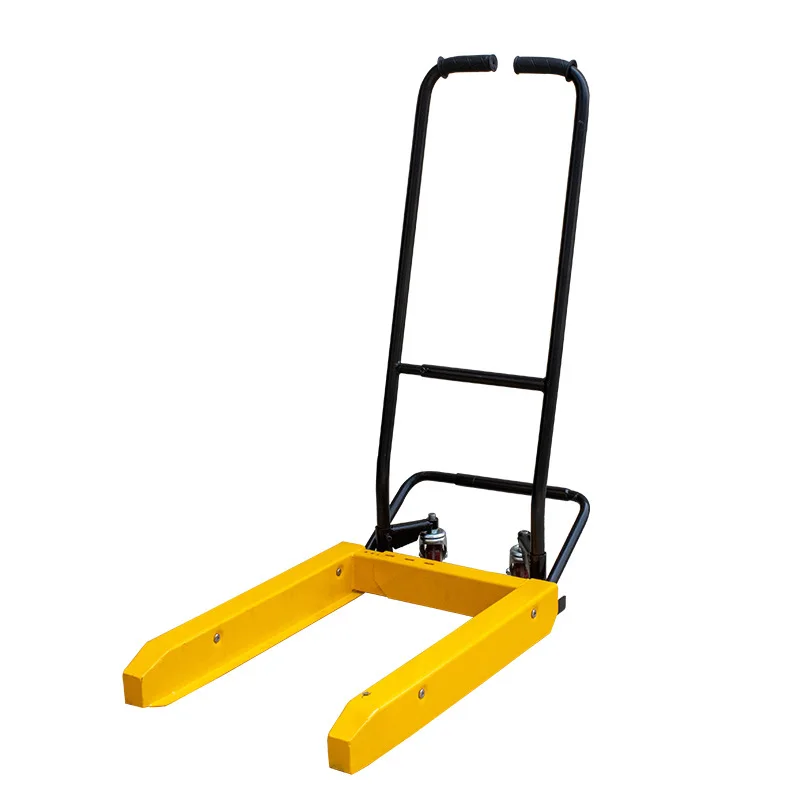 

Turnover box truck vegetable aquatic basket special egg basket tool manual small push forklift