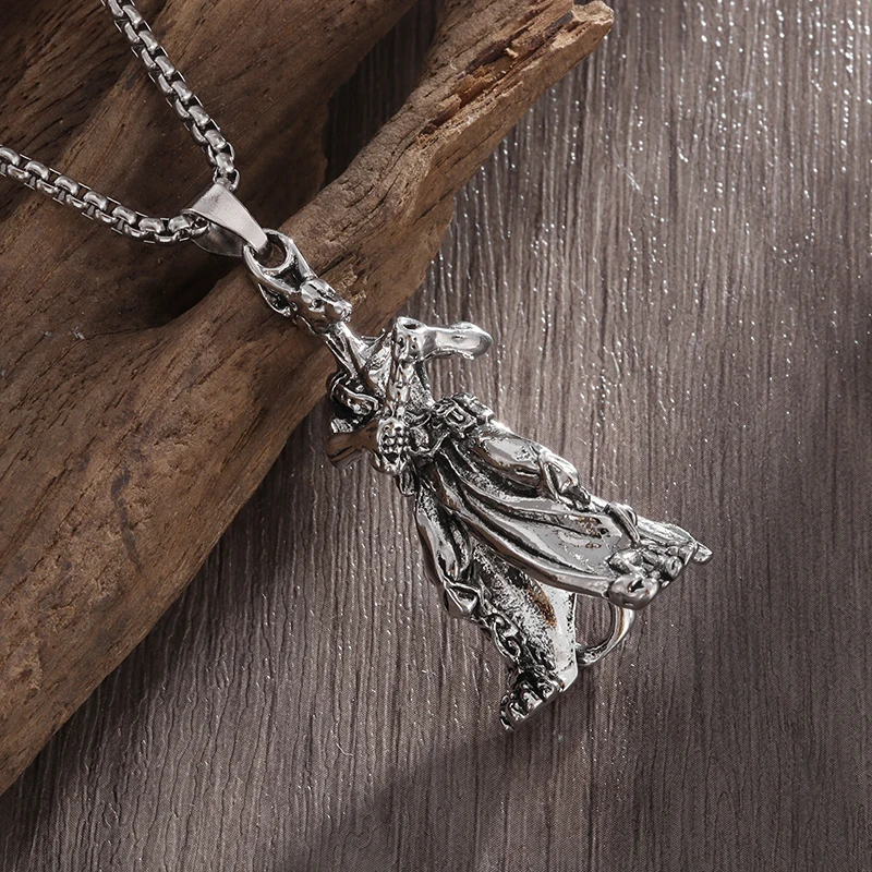 Classic Ancient Egyptian Anubis Werewolf Patronus Pendant Necklace Men Women Halloween Punk Jewelry Gifts