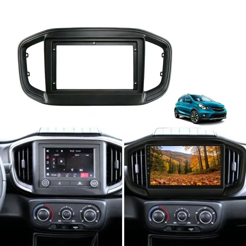 

9inch Car Frame Fascia for Fiat Strada 2020 2021 2022 Panel Mounting Dash Installation Bezel