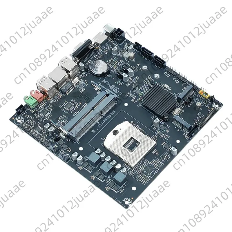 HM65 All-in-One Computer Motherboard DDR3 Memory with COM Interface ITX Industrial Control Motherboard DC12V-19V Power Supply