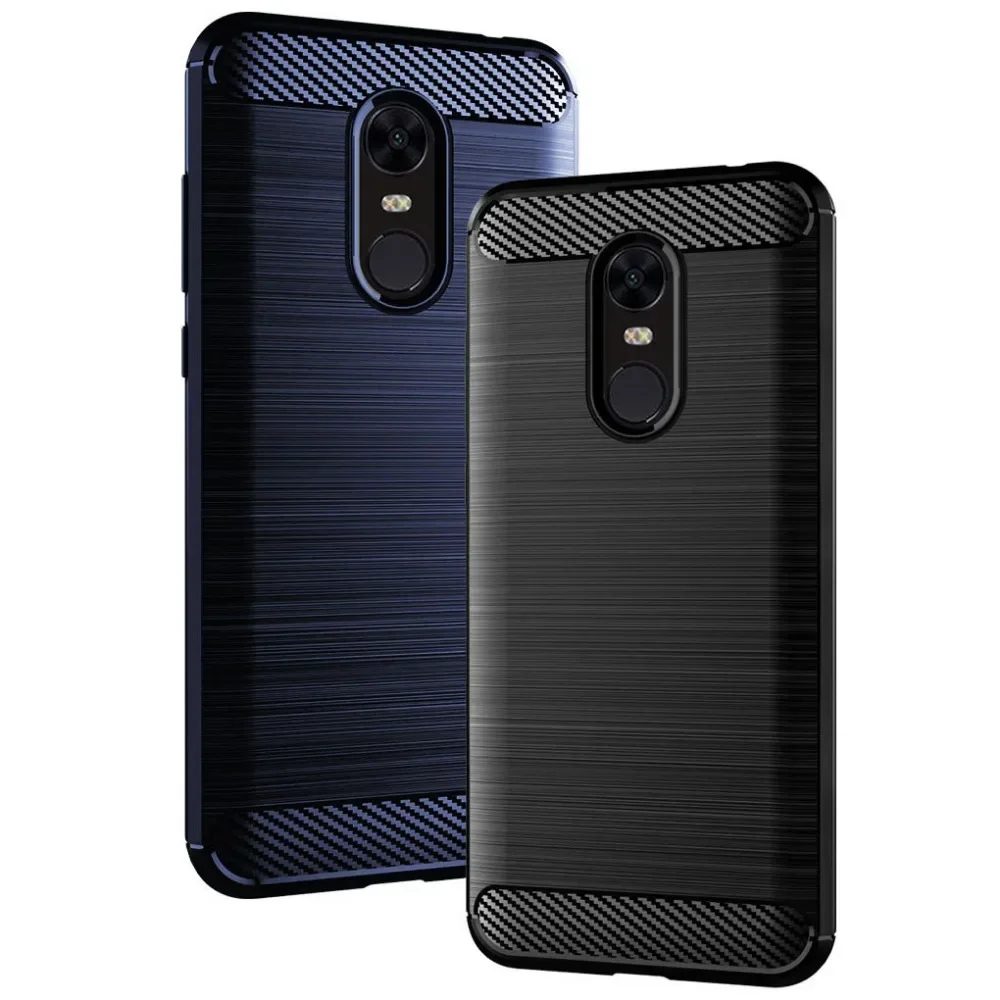 FERISING Fall Für Redmi 5 Plus Fall Xiaomi Redmi 5Plus Fällen TPU Stoßstange Carbon Abdeckung für Redmi gehen A1 A2 Plus A3 Fall Coque Capas