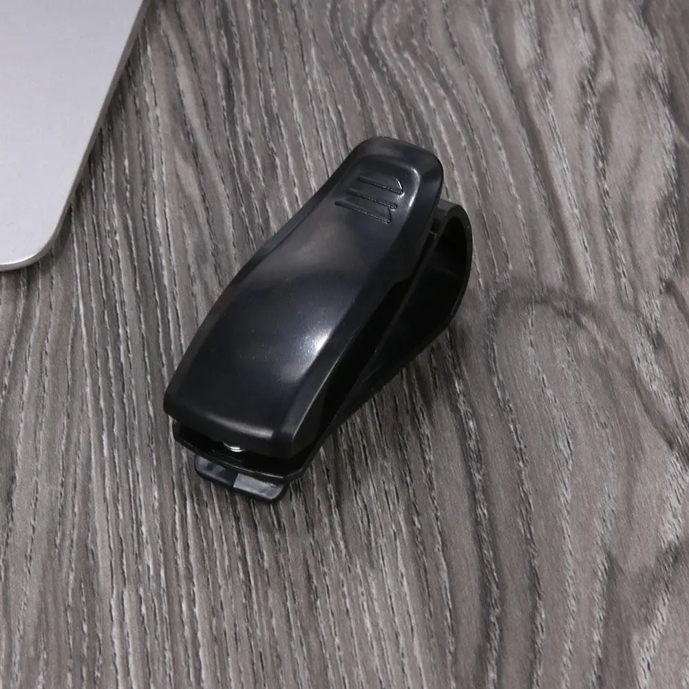 

Car Sunglasses Clip Name Card Ticket Holder Organizer Plastic Auto Sun Visor Glasses Clamp Car Accessories