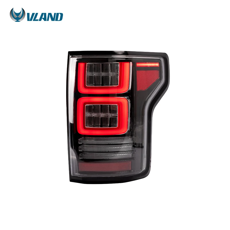 Plug And Play No Wiring Cutting Durable Full LED Tail Lights With Long Service Life For Ford F150 2015-2020  Pickup Lamp Parts