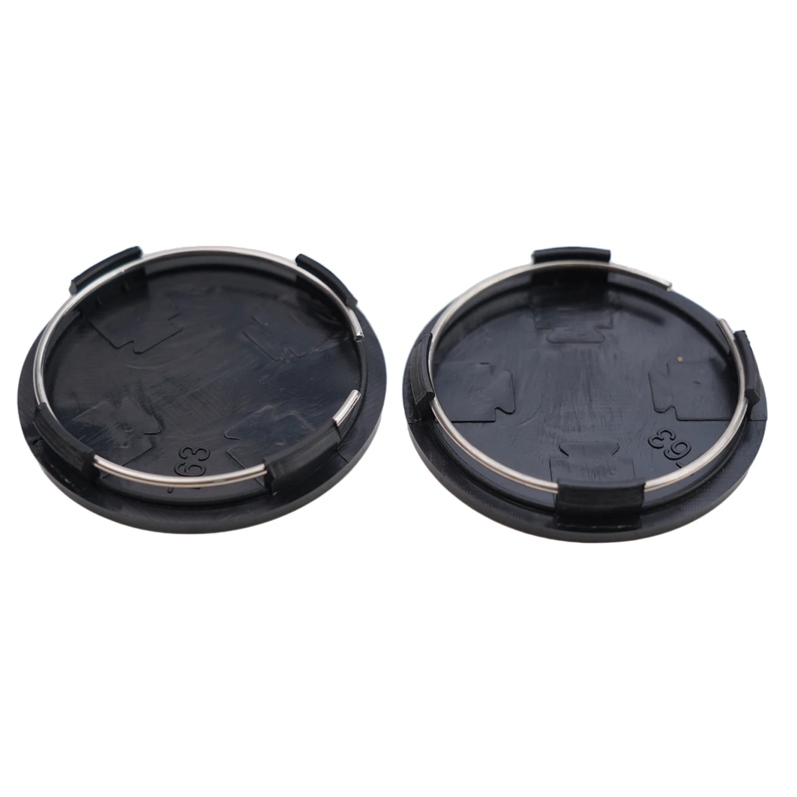 4Pcs Blank 63mm Auto Car Wheel Center Hub Cap Dust-Proof Cover ABS Wheel Hub Cover Tire Decorative Cover