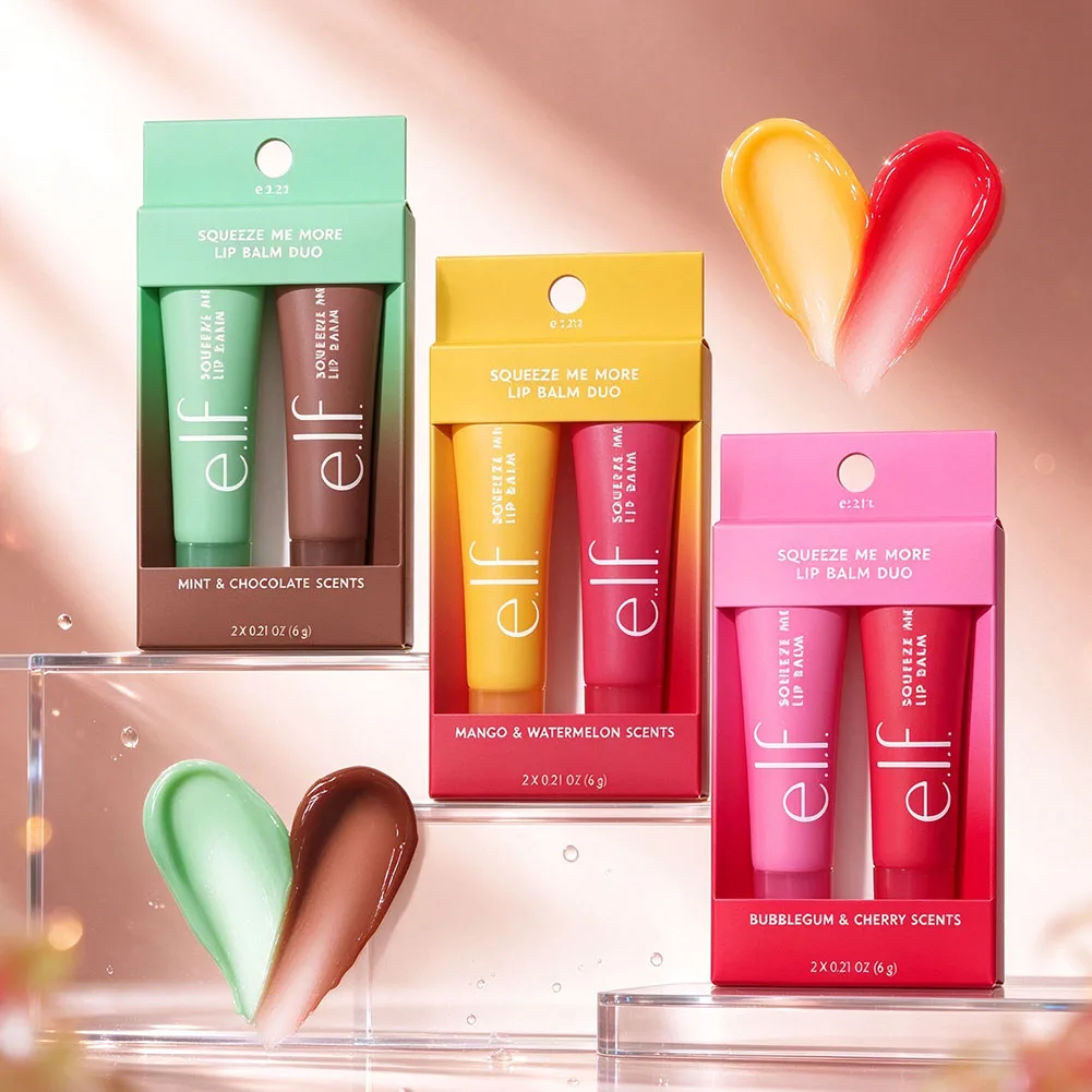 Moisturizing Fruit Lip Gloss Tinted Lip Balm Improves Lip Lines Dryness For Plump Lips & Lightweight Hydrating Nourishes