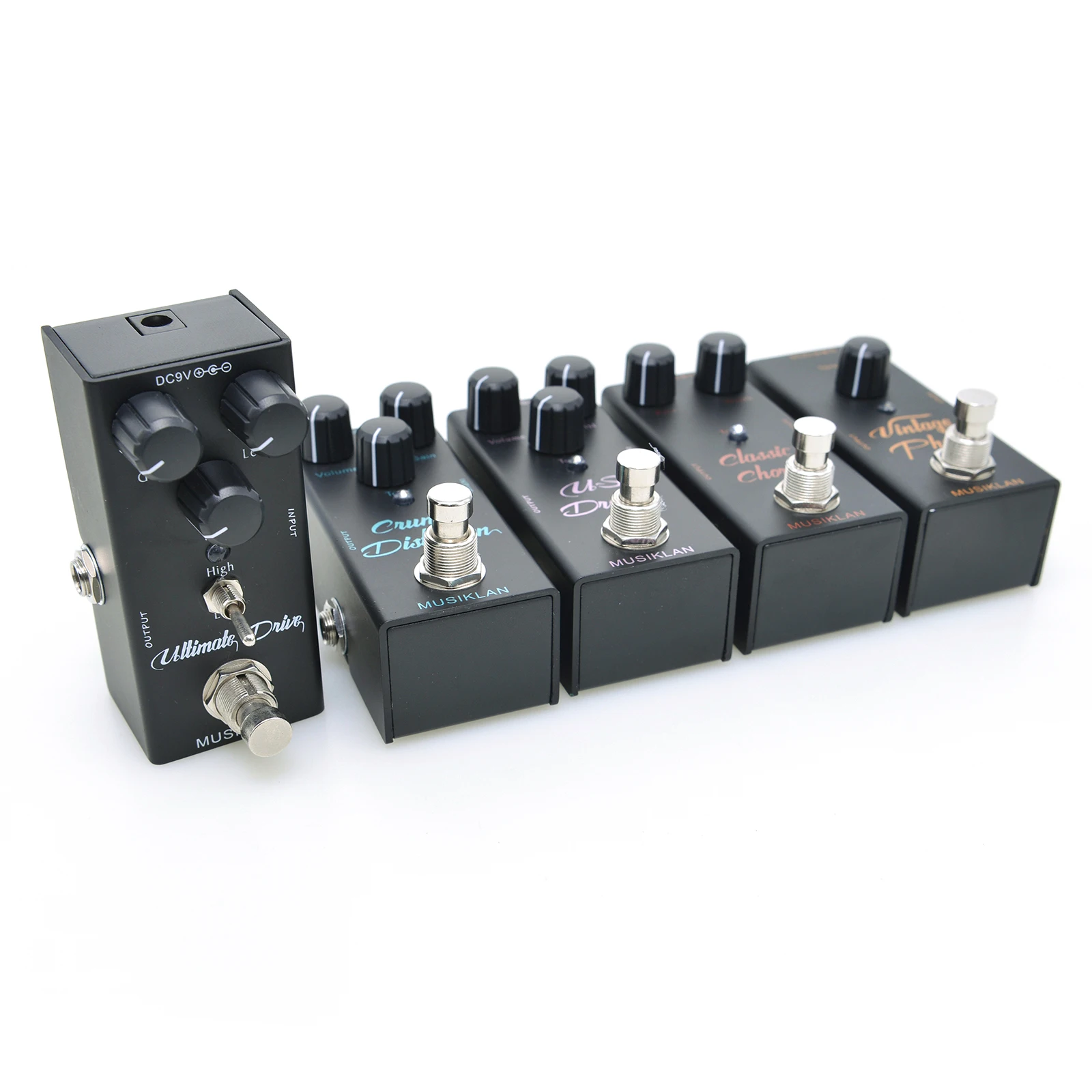 Pedal de Guitarra Elétrica com Capa Preta - Promoção de Liquidação Vintage Overdrive Noise Gate