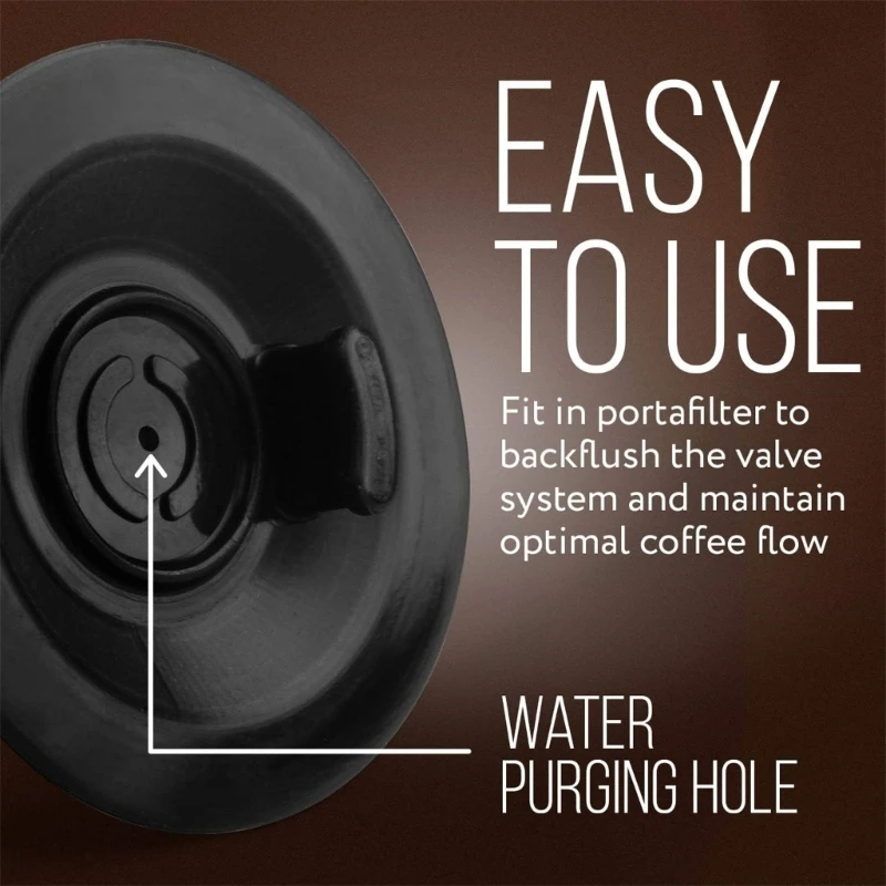 limpieza silicona, tabletas limpieza 54mm, discos limpieza para máquina café, 2 uds., envío directo