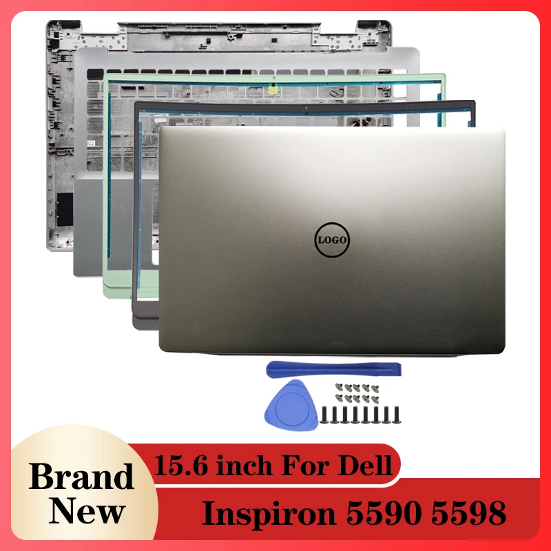 

NEW Laptop LCD Back Cover/Front Bezel/Palmrest/Bottom Case For DELL Inspiron 5590 5598 Series 039T35 0WWD75 0NKKXH 0KHGWH