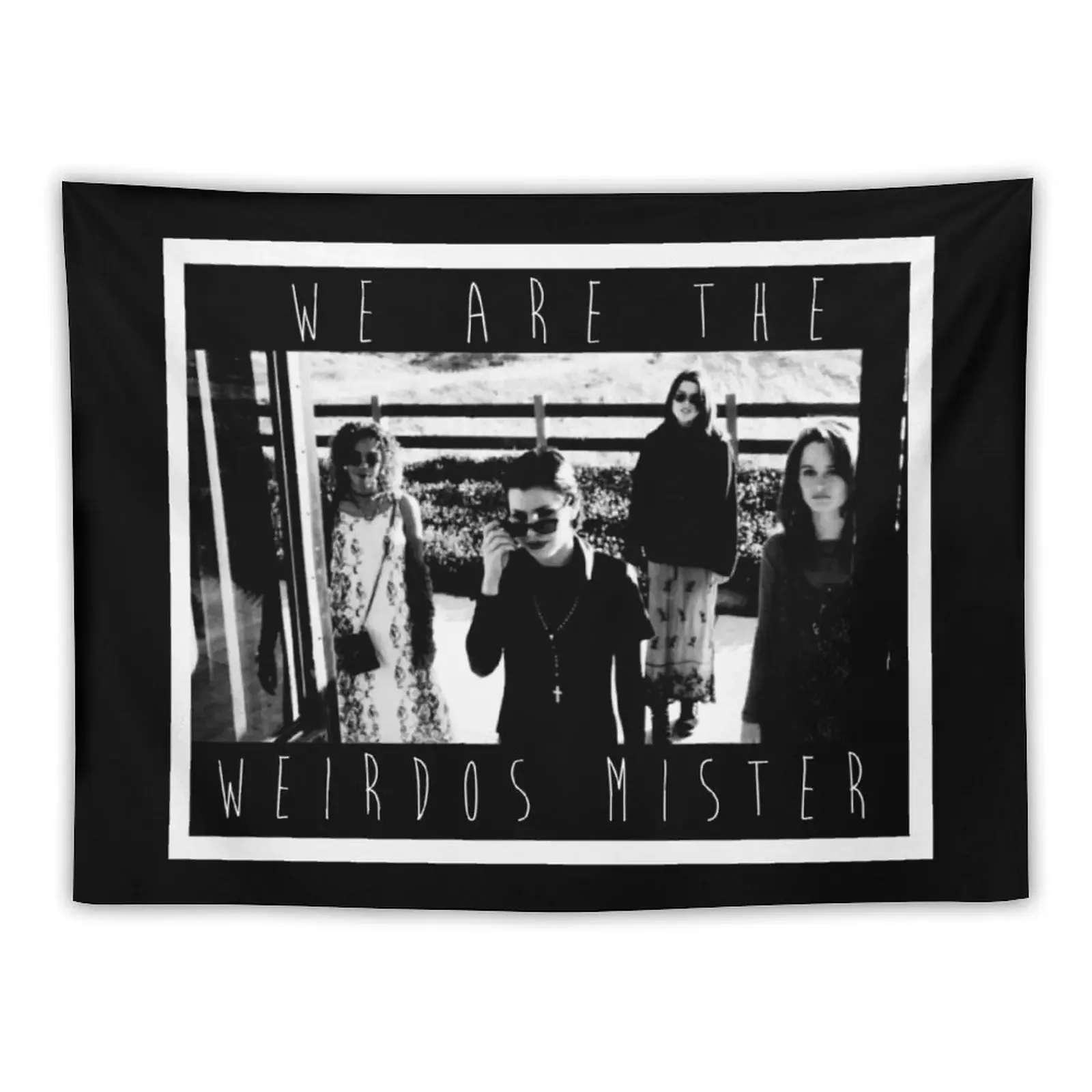 We Are The Weirdos Mister Tapestry Carpet On The Wall Carpet Wall Bedroom Decor Aesthetic Room Decorating Aesthetic Tapestry