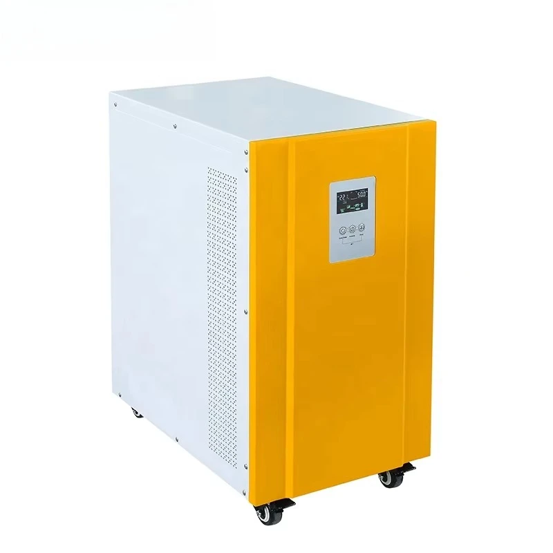 6KW Hybrid Solar Inverter Battery Charger Built-in PWM 100A Pure Sine Wave Inverter 110V 220V 230VAC Output