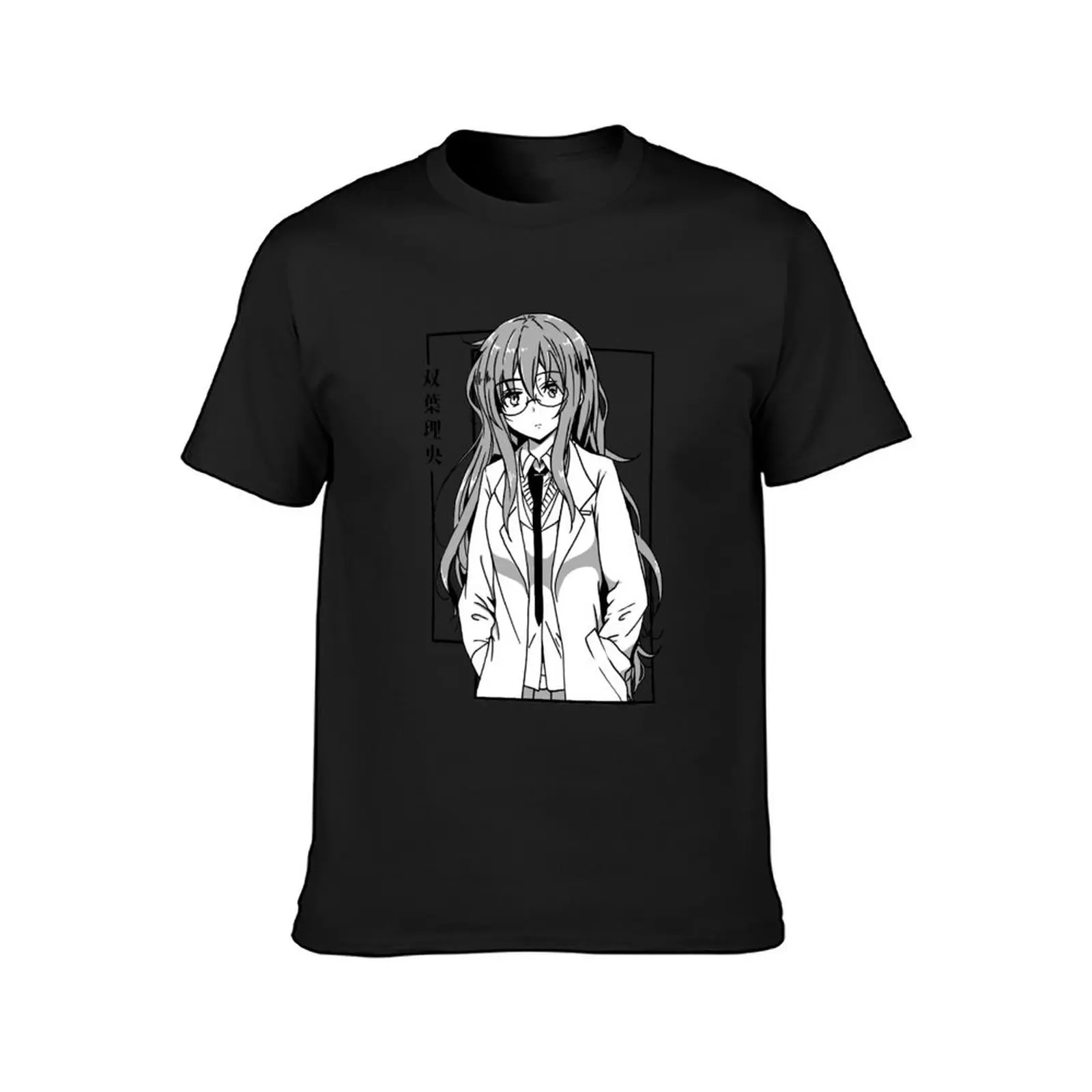 Rio Futaba Cute T-Shirt tops oversized kawaii clothes anime mens funny t shirts