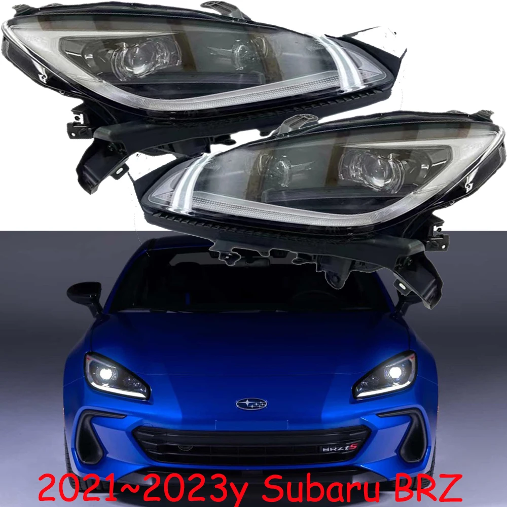 

1 шт. автомобильный передний фонарь для Subaru BRZ, фара Toyota86 LED 2021 ~ 2023y, автомобильные аксессуары, противотуманные фары DRL для Toyota GT86, фара