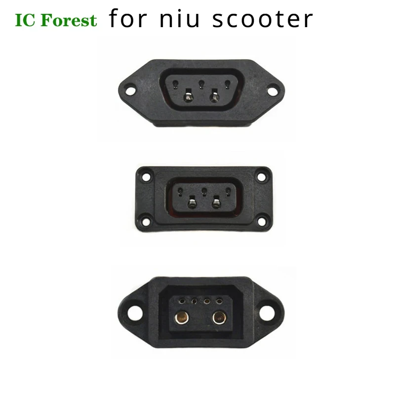 Niu Scooter Battery Female Charging Port N1/N1s/U/M/G Power Port Female Plug Socket Port Niu Scooter Battery Charging Plug