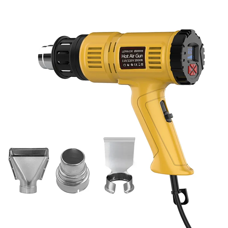 QR-620A Electric Heat Gun 2000W High Endurance 220V 110V Electric Heat Baking GunNozzle Electric Tools