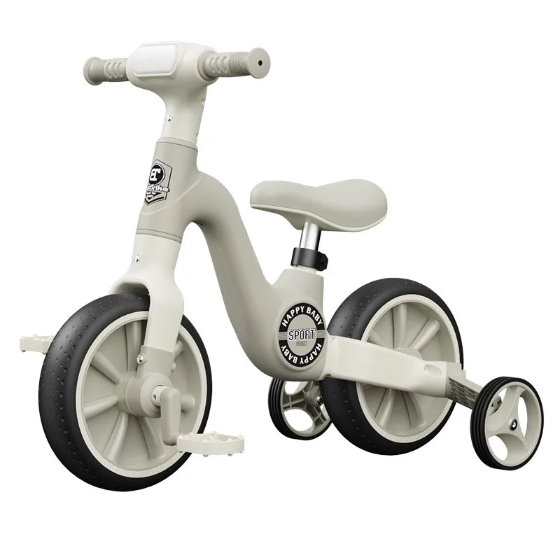 Cooya-Vélo d'équilibre multifonction pour enfants, tricycle à pédales, lumières musicales, voiture polyvalente, garçons et filles, nouveau