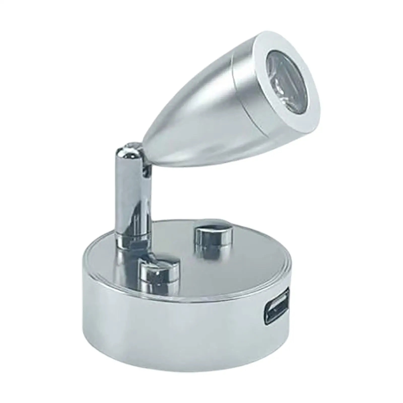 

LED Reading Light 12V-24V USB Charging Port 3 Dimmable Aluminum Bedside Lamp Fit for RV Lighthouse Trailer Camping Boat