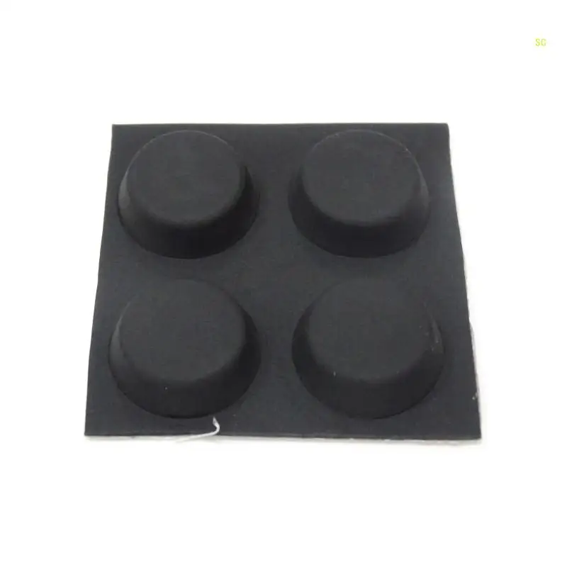 4Pcs Laptop Cooling Stand Heat Reduction Pad For PC Laptop Soft Silicone Feet Holder Notebook Support Bracket Dropship